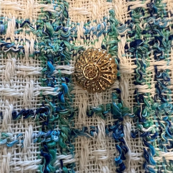 SANS SOUCI Tweed Frayed Mini Skirt NWT - Picture 8 of 9